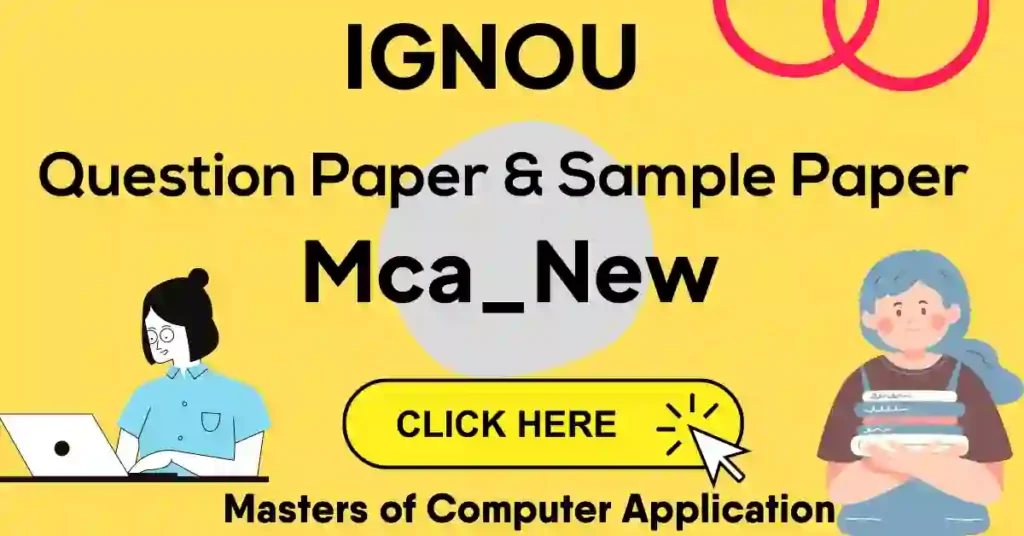 IGNOU MCS 211 Question Paper & Sample Paper Download PDF