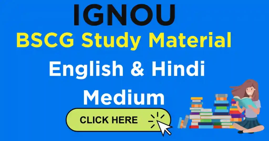 IGNOU BBYCT 131 Study Material English & Hindi Medium