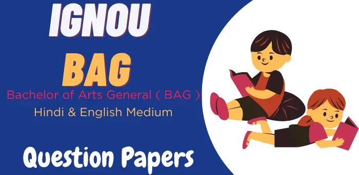 ignou assignment question paper bag