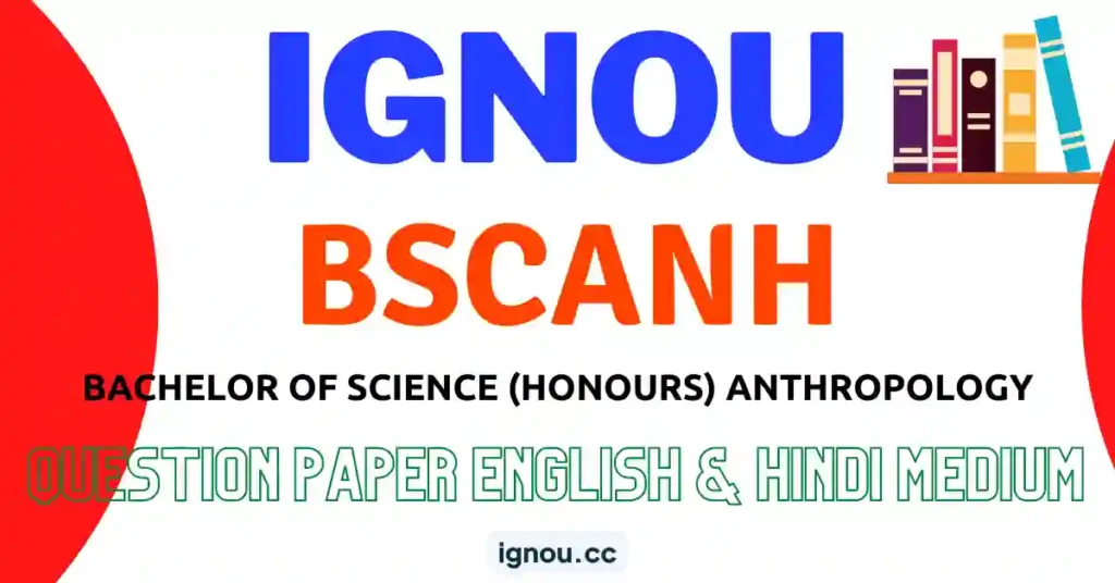 IGNOU BANC 101 Question Paper & Sample Paper Download PDF